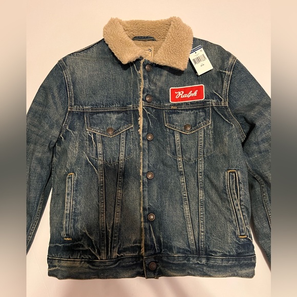 Polo Ralph Lauren Sherpa Jean Trucker Jacket - Picture 2 of 7